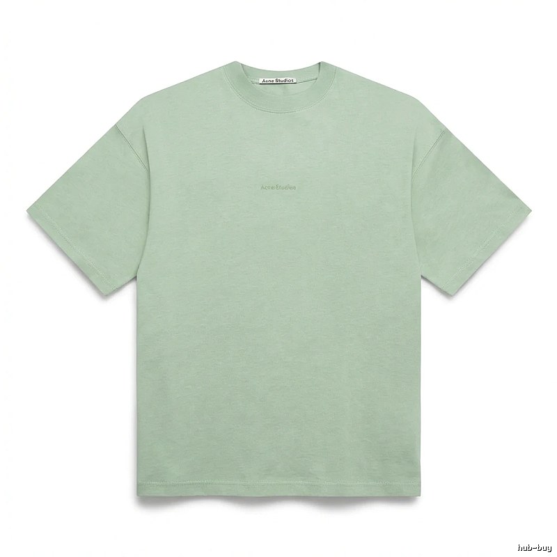 Acne Studios minimalist style light green T-shirt