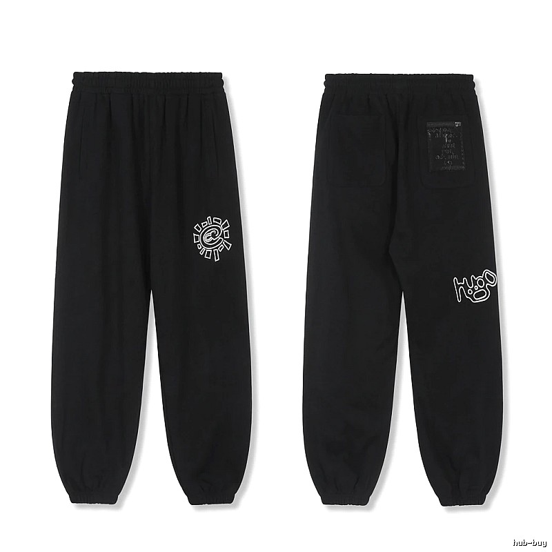 ADWYSD Printed Trendy Black Pants