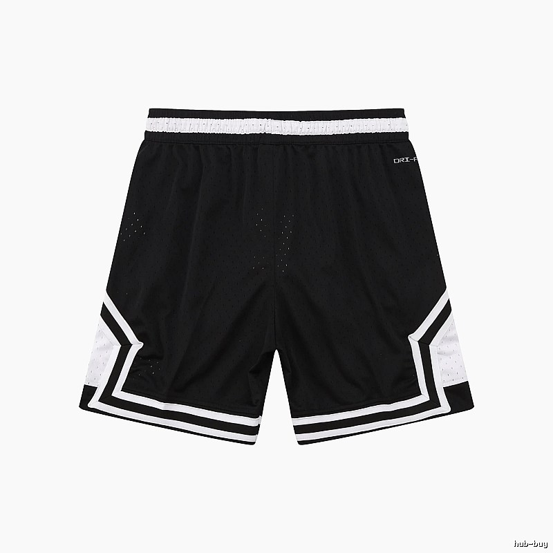 AJ Sporty Black and White Shorts