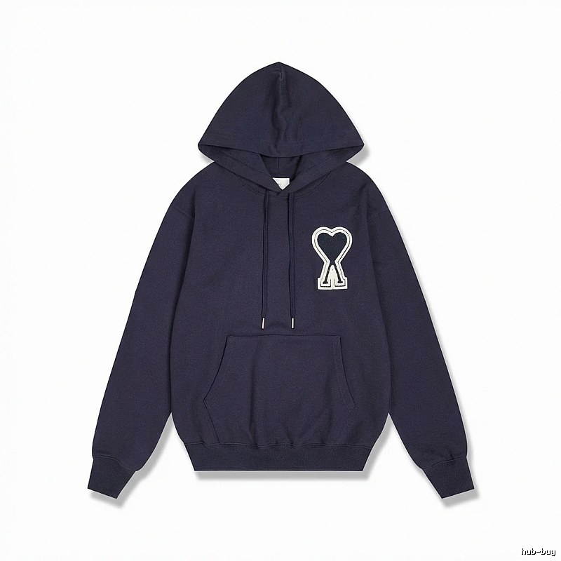 AMI Heart Pattern Hoodie