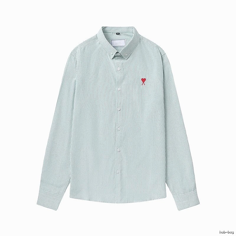AMI Heart - Shaped Stripe Shirt