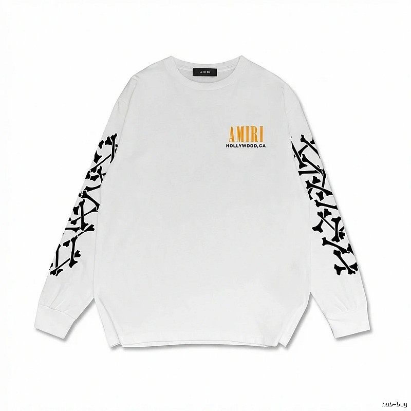 AMIRI Retro Style White Sweatshirt