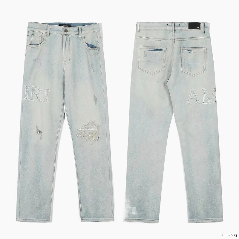 AMIRI Ripped Trendy and Cool Style Jeans