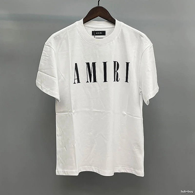 Amiri White Black Records Graphic T-Shirt Statement Graphic