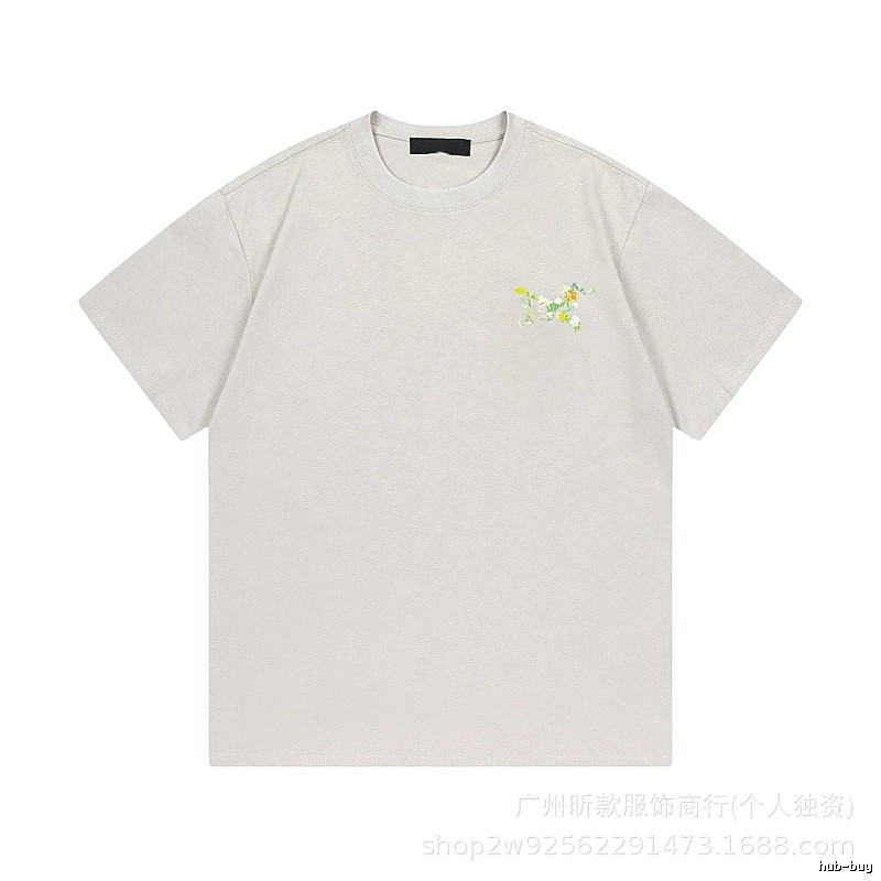 Arc'teryx Casual Light Grey Floral Short-sleeve T-shirt