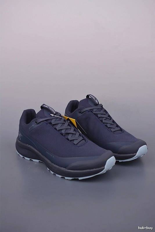 Arc'teryx Navy Blue Trail Sneakers and Treaded Trail Sole