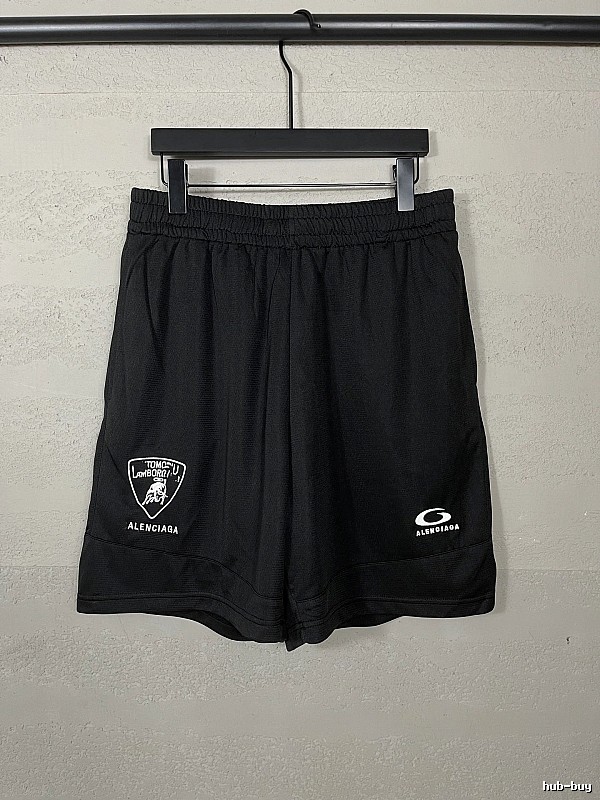 Balenciaga casual style black shorts