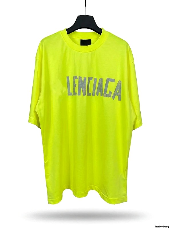 Balenciaga fluorescent color T-shirt