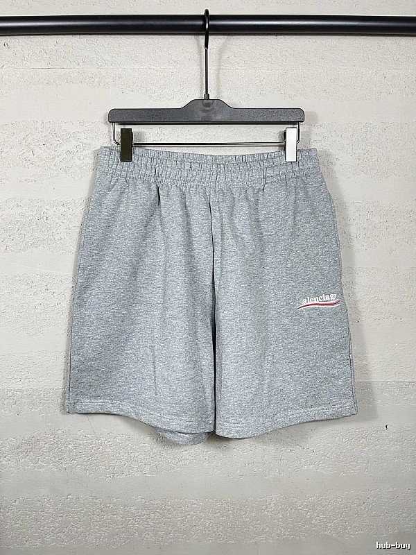 Balenciaga grey sports shorts
