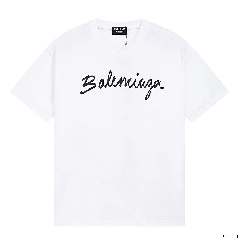 Balenciaga letter simple white T-shirt