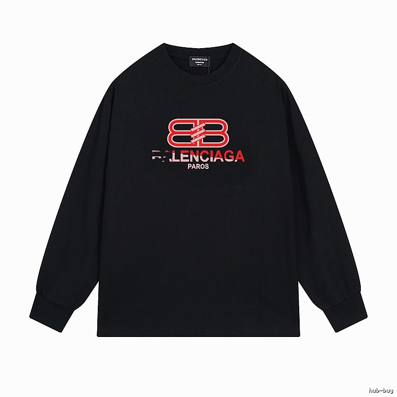 Balenciaga PAROS series black T-shirt