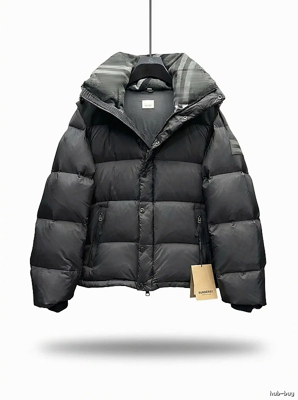 Black fashionable down jacket of Balenciaga