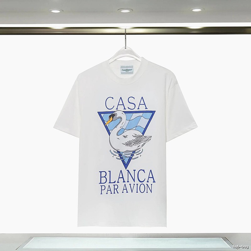 Casablanca Printed Fashionable White T-shirt