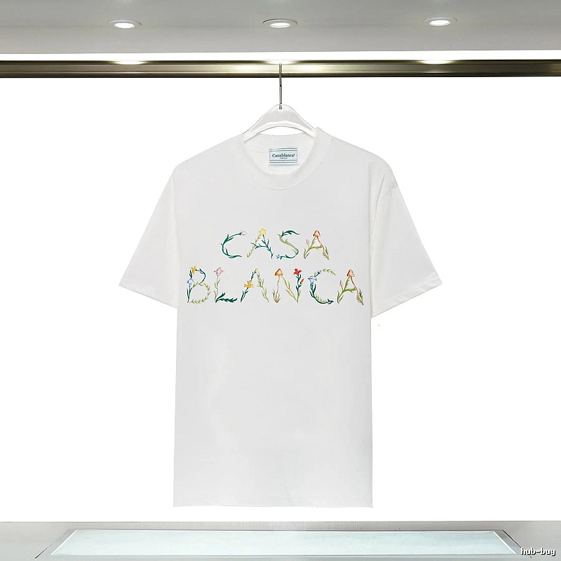 Casablanca - style printed white T - shirt