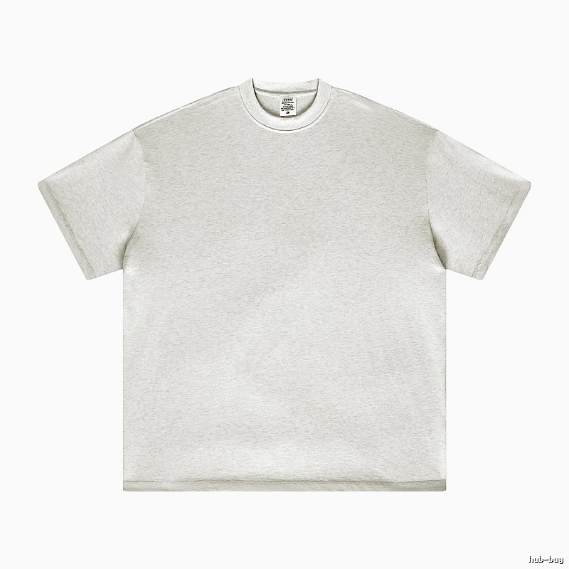 Casual Plain white T-shirt Minimal White Short for Streetwear Looks