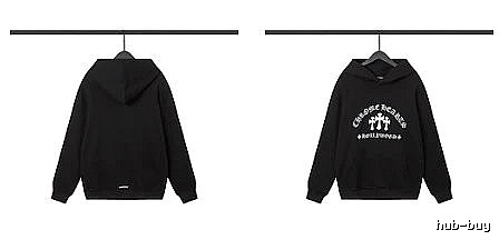 Chrome Hearts 2089-79 Black Cross Graphic Hoodie Clean Finish