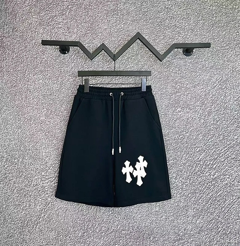 Chrome Hearts Cross Brand Black Shorts