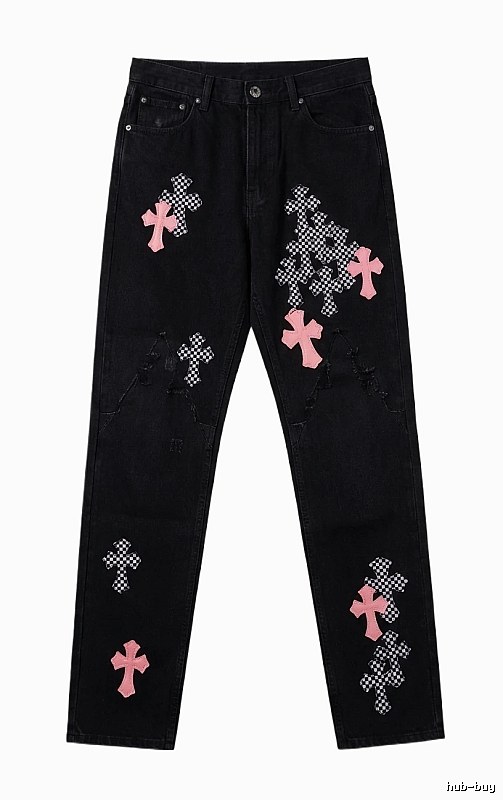 Chrome Hearts Cross Cool Black Jeans