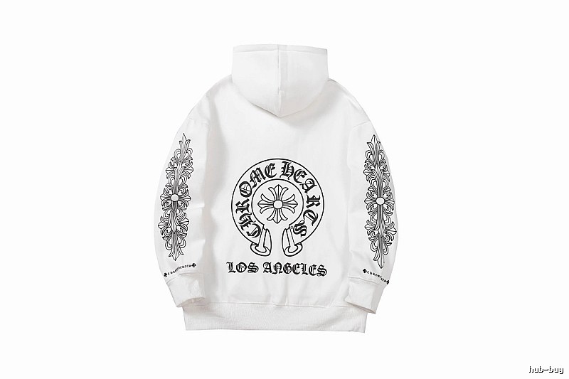 Chrome Hearts Daily Cross graphic hoodie Black Blue Cross for City Outfits