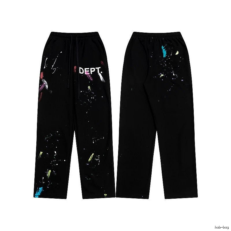 Chrome Hearts Premium Style Graphic sweatpants Black Printed Graphics for Resort Outfits