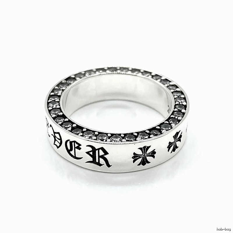 Chrome Hearts Silver Dark Style Ring