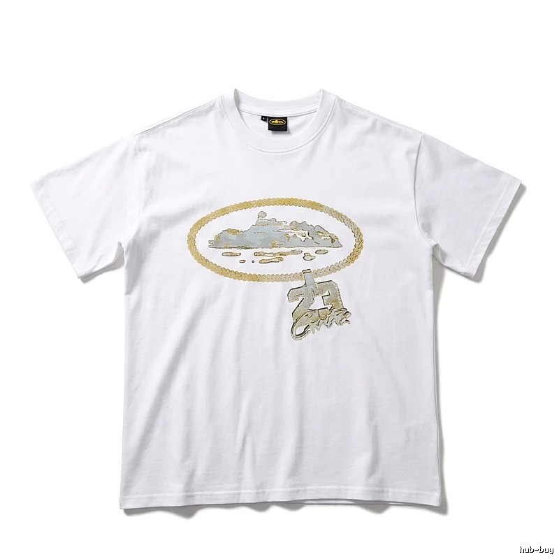 Corteiz Printed Trendy White T-shirt