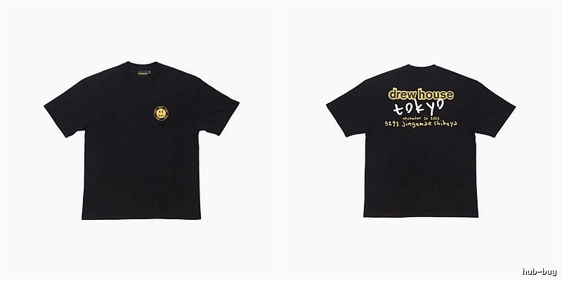 DrewHouse Tokyo Limited Street Style Black T-Shirt