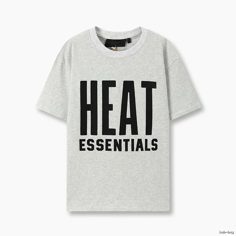 ESSENTIALS HEAT Series Grey T-shirt