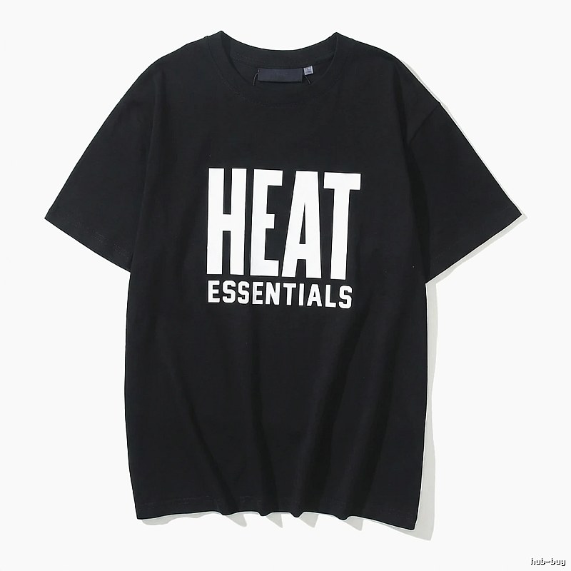 ESSENTIALS minimalist style black T-shirt