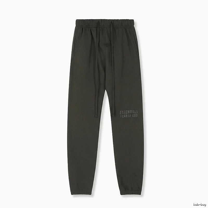 ESSENTIALS minimalist style dark gray sweatpants