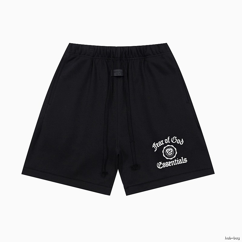 ESSENTIALS trendy brand black shorts