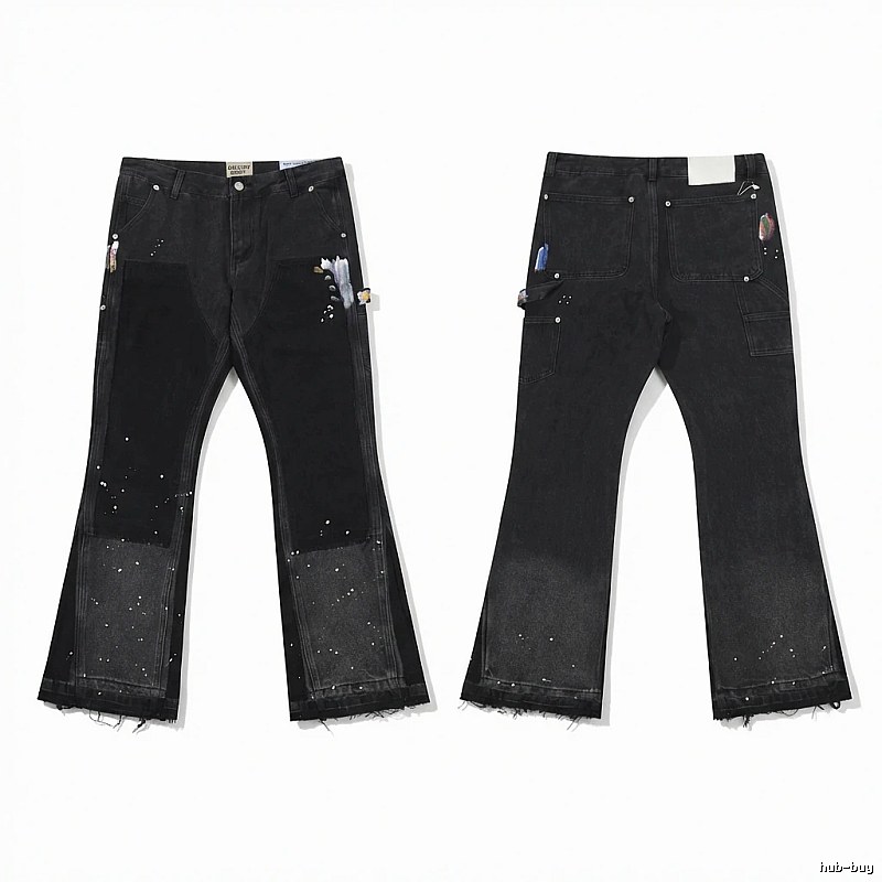 Gallery Dept Graffiti Style Black Jeans