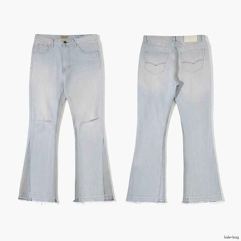 Hole-flared jeans from Gallery Dept.