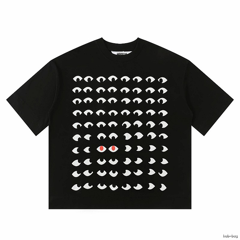 House of Errors Dark Trendy Cool Black Short-sleeve