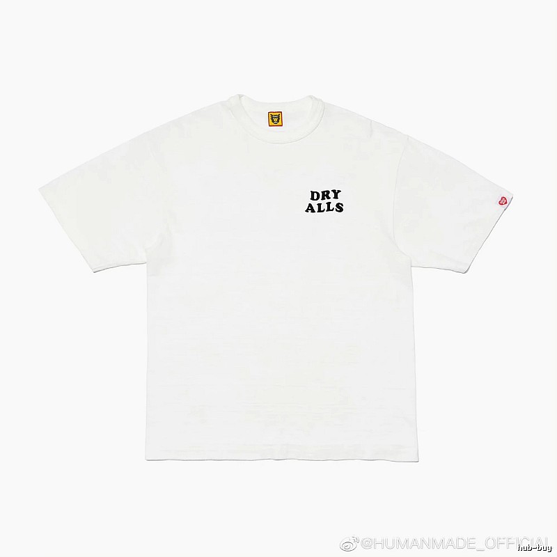 HUMAN MADE EDRYALLS Japanese Streetwear White Short Sleeve T-Shirt