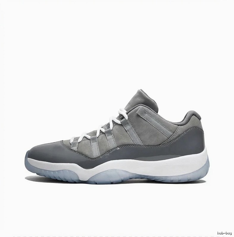 Jordan 11 casual gray sports shoes