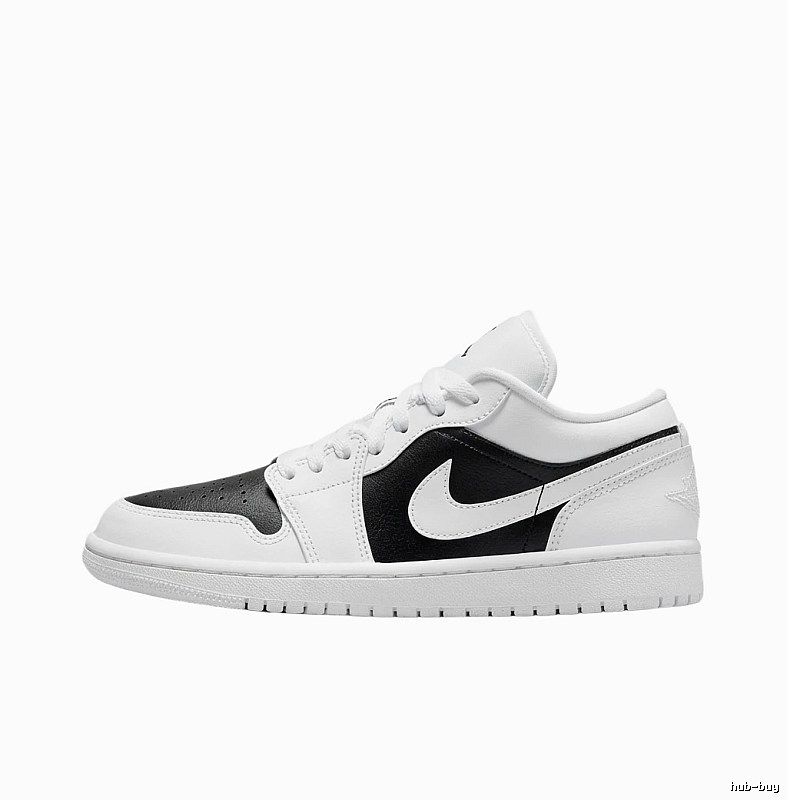 Jordan AJ1 Black and White Trendy and Cool Board Shoes