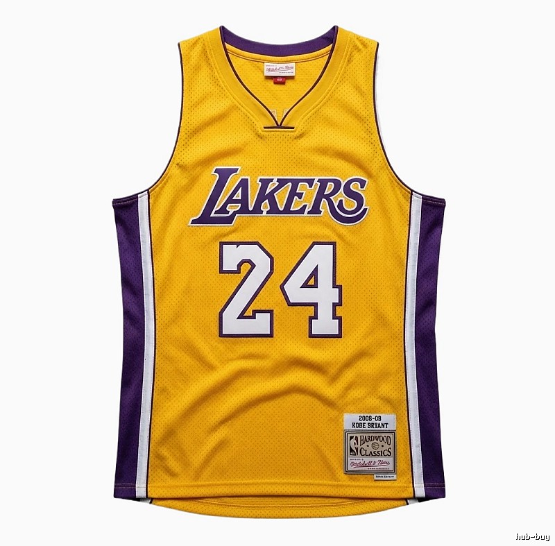 Kobe Kobe No. 24 yellow jersey
