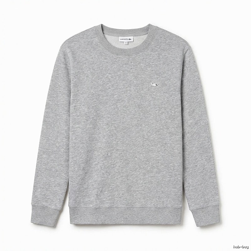 Lacoste basic simple grey sweatshirt