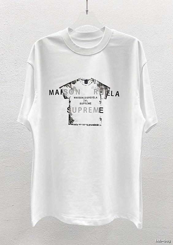 Maison Margiela Co-branded Street Style White T-shirt