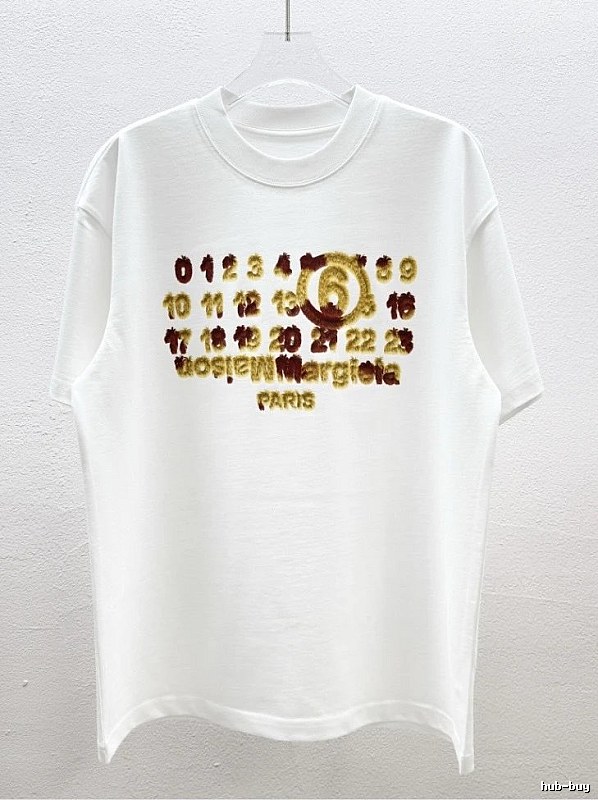 Maison Margiela Number Series High-Street White T-Shirt