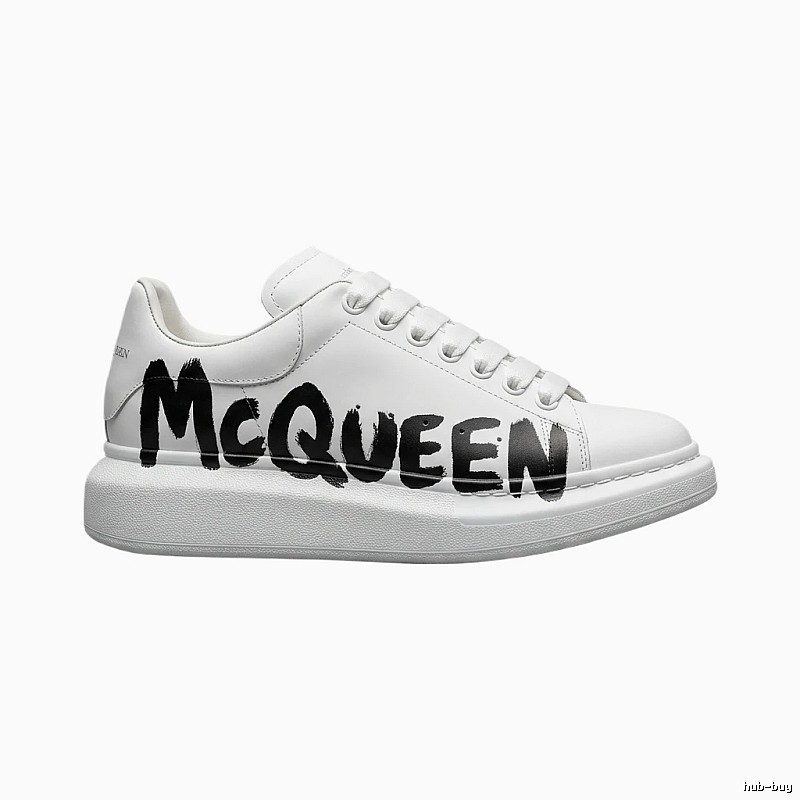 McQueen - printed casual - style white shoes
