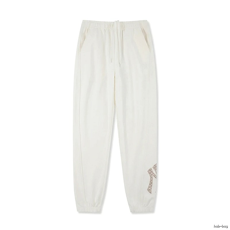 MLB casual style white sweatpants