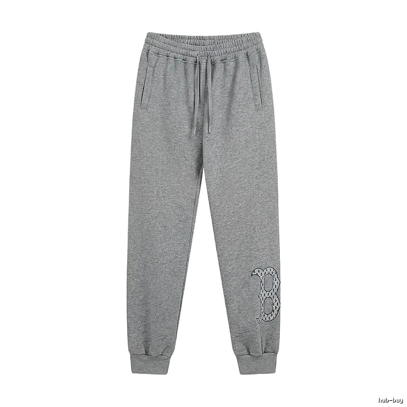 MLB series casual gray sweatpants