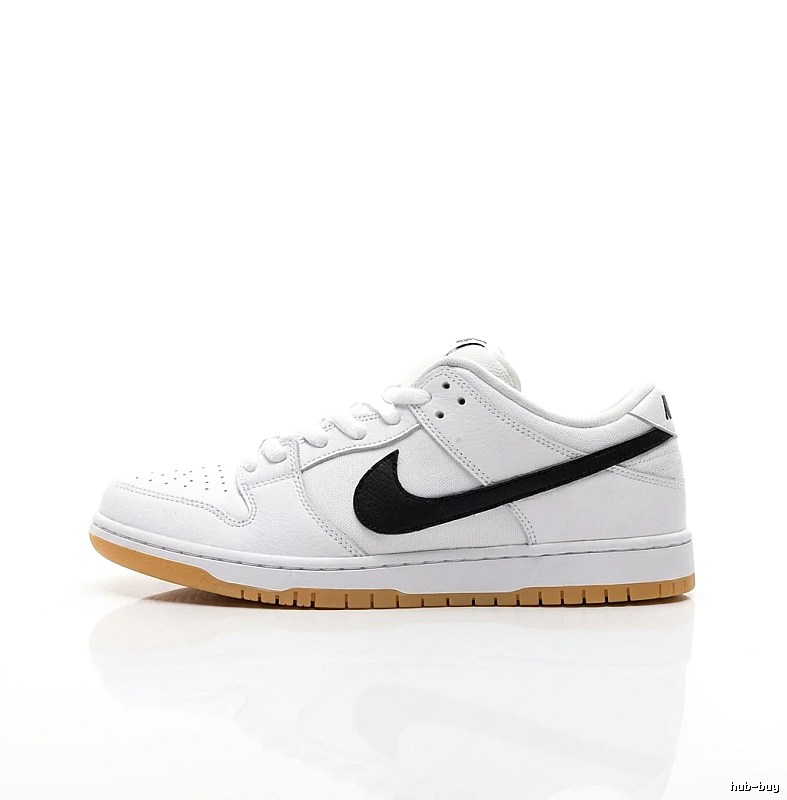 Nike Dunk simple black and white sports shoes