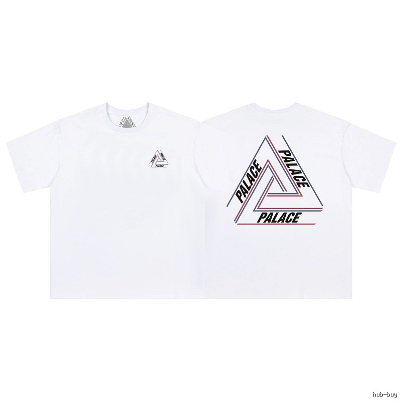 Palace Classic Triangle Street Style White T-shirt