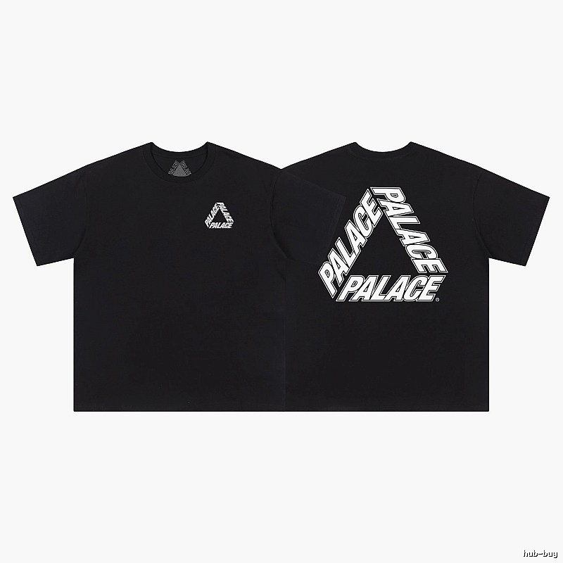 Palace Classic Triangular Street Style Black T-Shirt