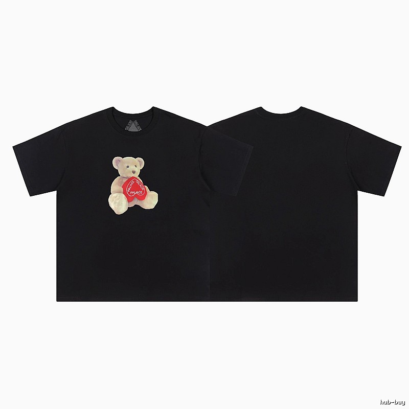 Palace Love Bear Street Style Black T-Shirt