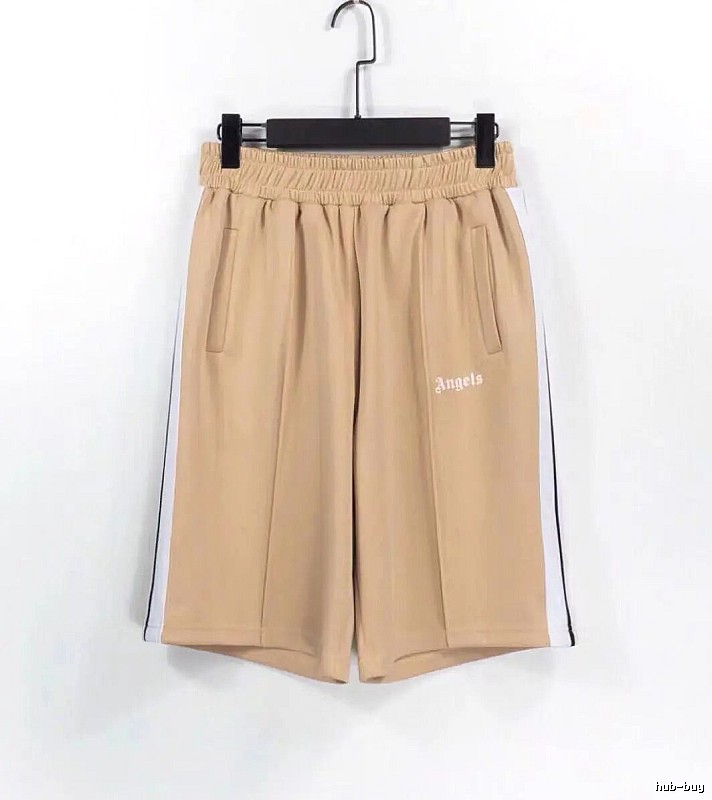 Palm Angels Statement Track shorts Black Side Stripe for Easy Pairing