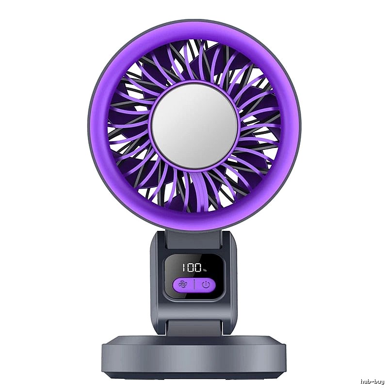 Quick Cooling Desktop Cooling Fan Gray Cold-compress Version